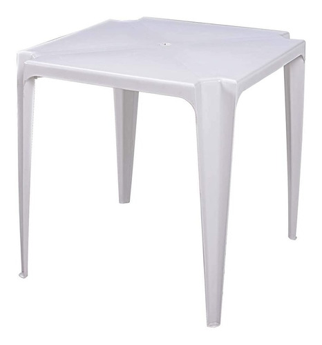 Mesa De Plastico Cuadrada Apilable Bela Vista Mor LG