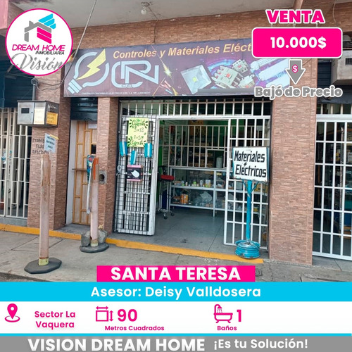 En Venta Fondo De Comercio Ubicado En El Centro De Santa Teresa 