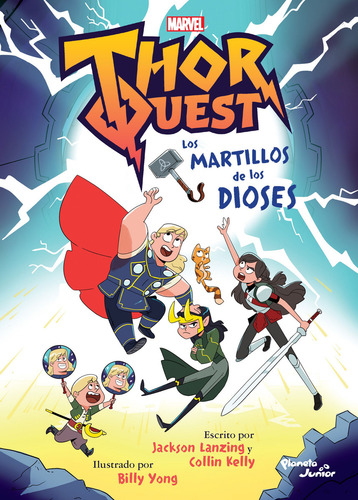 Thor Quest. Los Martillos De Los Dioses, De Jackson Lanzing. Marvel, Vol. 1. Editorial Grupo Planeta, Tapa Blanda, Edición 1 En Español, 2024