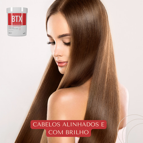 Botox Btx Semélle Hair Redutor De Volume Contém 1 Kilo