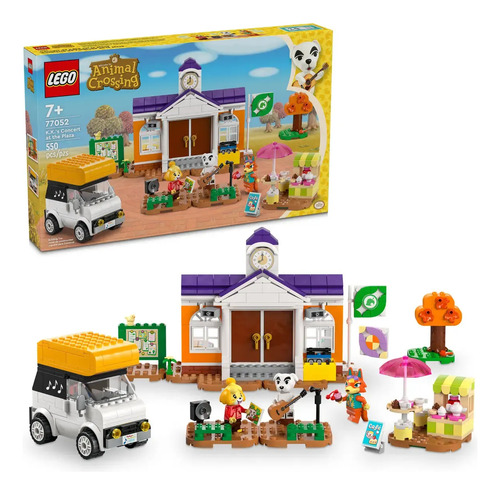 Lego Animal Crossing Concierto De Totakeke La Plaza 550pcs
