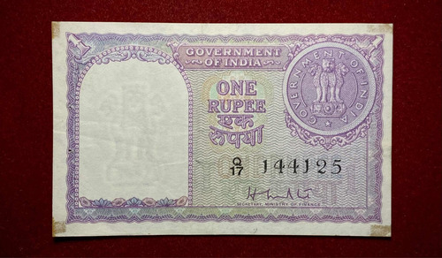 Billete 1 Rupia India 1951 Pick 74 A