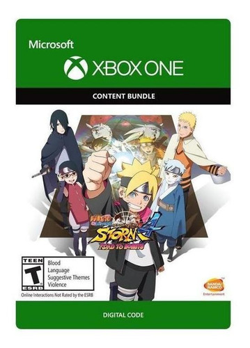 Naruto Shippuden: Ultimate Ninja Storm 4 Road to Boruto  Naruto Shippuden: Ultimate Ninja Storm Standard Edition Bandai Namco Xbox One Digital