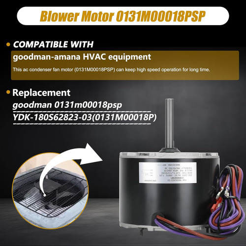 Ydk-180s62823-03 (0131m00018p) Reemplaza El Motor De Ventila