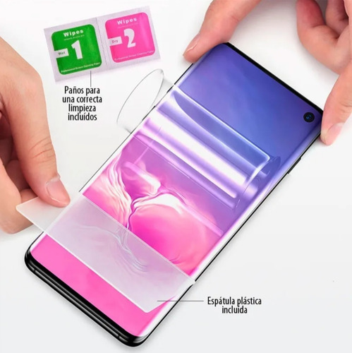 Imagen 6 de 7 de Film Hydrogel Templado Antigolpes Galaxy S20 S20+ S20 Ultra