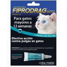 3 X Fiprodrag Gatos (envío Gratis)