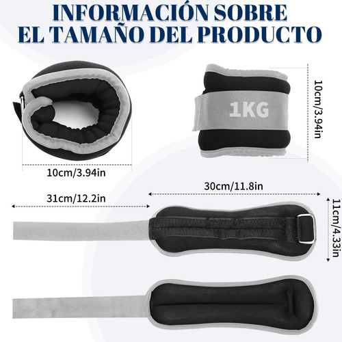 Polainas Para Tobillo, Pesas Para Tobillos, Polainas Para