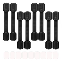 Comprar Paquete De 8 Cerraduras Negras Para Armarios De Seguridad Be
