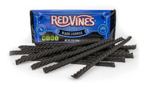 Red Vines Twists El Original Importado Dulces Regaliz Receta Black