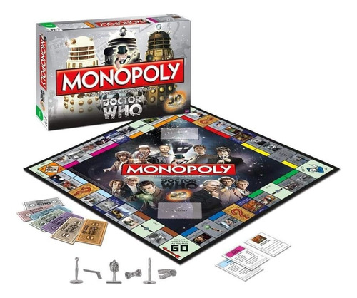 Juego De Mesa Monopolio: Edición De Dr. Who