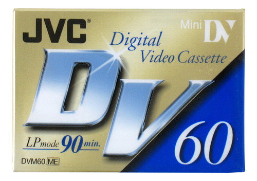 Cinta De Vídeo Digital Mini Dv Jvc M-dv60me, 90 Minutos, Paq