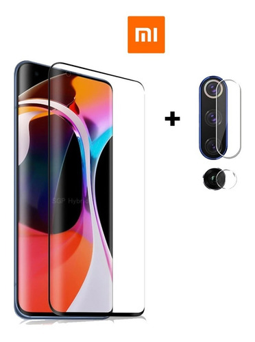 Estuche Xiaomi Mi 10/10 Pro + Vidrio Templado + Prot Camara