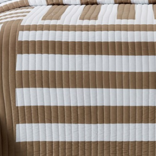 Imagen 3 de 6 de Cubrecama Quilt Cover Reversible +fundas Queen Barcelona D4
