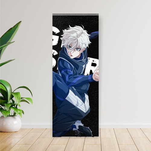 Imagen 4 de 8 de Cuadro Grande De Anime Blue Lock Nagi 30x80cm - Animeras