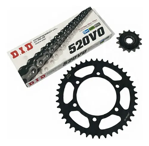 Kit Relação Transmissão Para Kawasaki Z500 (2024+) 43/14t