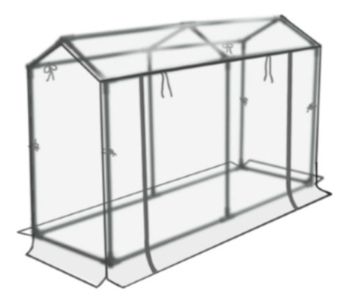 Mini Invernadero Portátil, Kit De 120cmx40cmx72cm