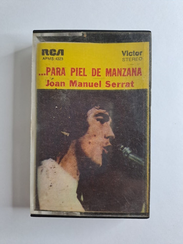 Joan Manuel Serrat Para Piel De Manzana Caset Original