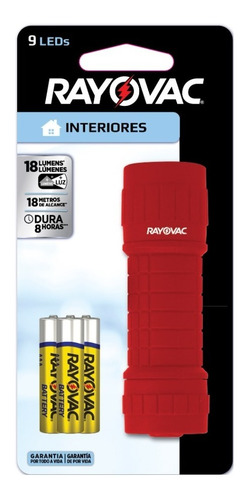 Imagem 3 de 5 de 01 Lanterna Interiores 9 Leds Rayovac Cores Sortidas 1 Unid
