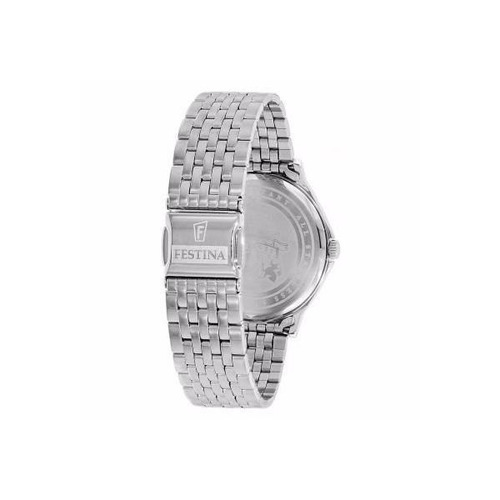 Imagen 3 de 5 de Reloj Festina Hombre F16744.4 Acero Calendario Negro Clásico