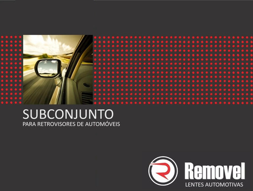 Lente Base Retrovisor Ecosport 04 A 12 Lado Esquerdo