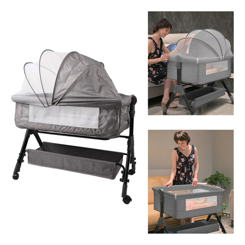 Cuna Plegable Portátil Mosquitero Para Bebe Niños Colecho