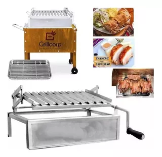 Caja China Mediana Premium Jr. Mixta + Parrilla Con Sistema