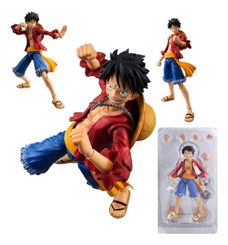 Figura De Acción De Juguete De Pvc De One Piece Luffy Shunks