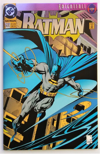 Batman 500 Dc Comics 1993 Portada Die Cut Foil Incl Postales