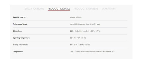 Sandisk Extreme Pro3.1 Solid State Flash Drive Memoria 128gb