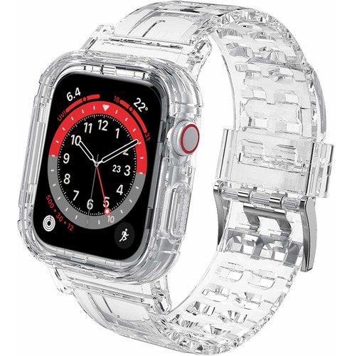 Correa Unknok Para Reloj Apple Mm Transparente Hombr Mujer