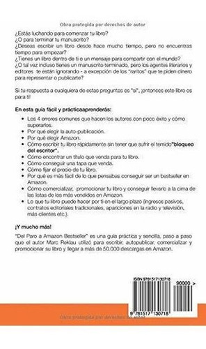 Del Paro A Elbazar Bestseller (triunfa Con T, de Reklau, M. Editorial Createspace Independent Publishing Platform en español