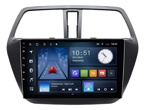 Estéreo Cámara Para Suzuki Sx4 2 S-cross 2012-2016 Gps Fm