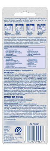 Lysol To Go Spray Desinfectante Bolsillo 12 Pack