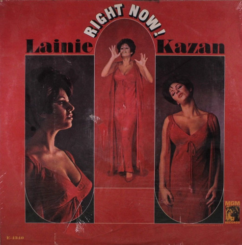 Lainie Kazan Right Now Barbra Streisand Importado Lp Pvl