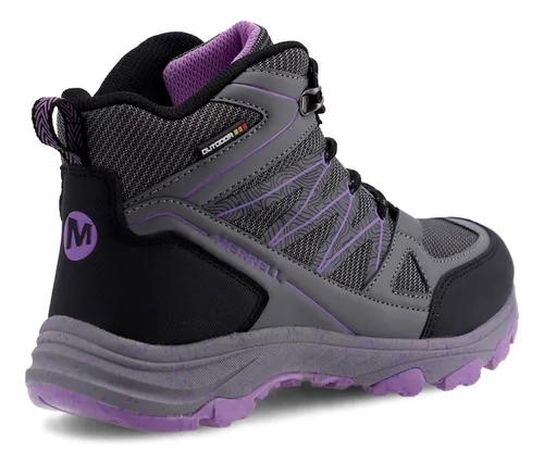 Botas Trekking Mujer Merrell Agor Outdoor Livianas Comodas