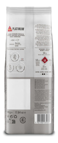 Café Em Grãos Delta Cafés Platinum Int 12 Kit 5 Unid De 500g