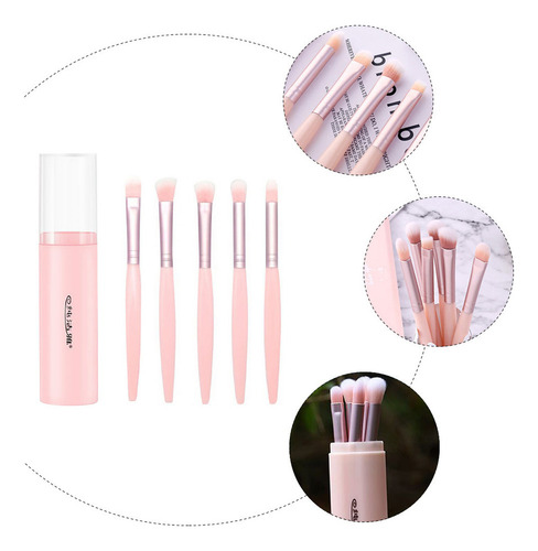 Set De Pinceles Para Sombra De Ojos, Pincel Delineador De Oj