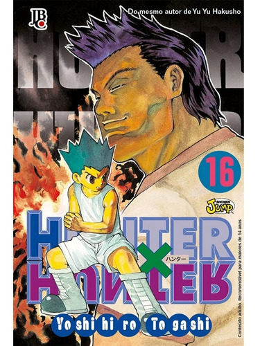 Mangá Hunterxhunter Volume 16° Lacrado Jbc