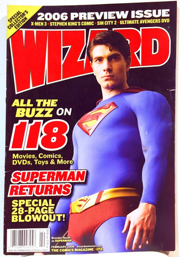 Revista Wizard Superman