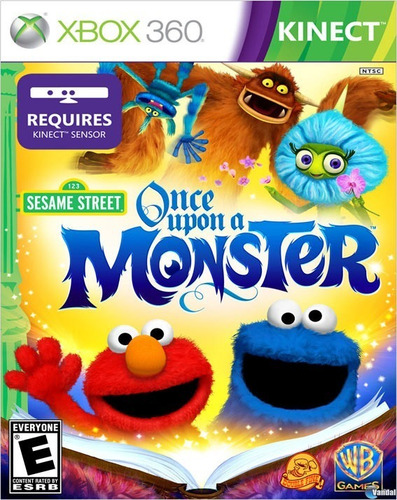 Imagen 1 de 1 de Plaza Sesamo Erase Una Vez Un Monstruo Xbox 360