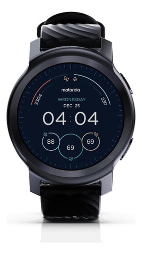 Reloj Inteligente Motorola , 42mm Con Gps, Waterproof, Negro