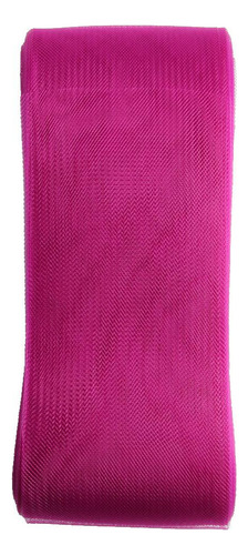 ~ De Crin De Poliéster Para Y S Formales 3.94 Deep Rose Red