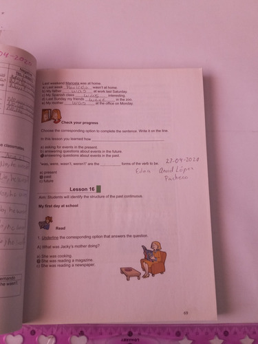 Inglés Iii Apuntes 3er Grado (Usado)