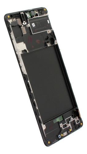 Sjpm Tela Touch Display Compatível Galaxy A71 A715 C/ Aro