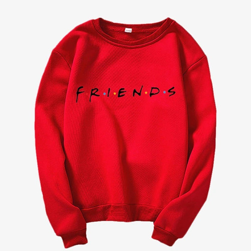 Saco Buso Buzo Cuello Redondo Diseño Friends Talla Adulto