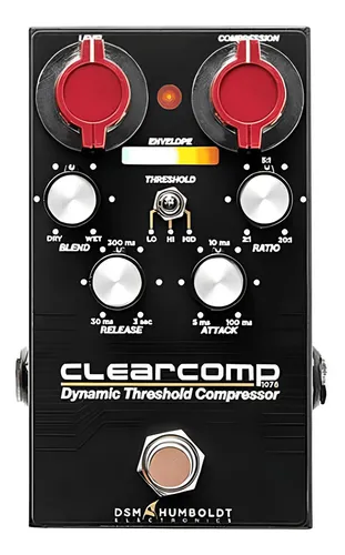 ギター DSM&HUMBOLDT ELECTRONICS ClearComp Dsm & Humboldt - Clearcomp 1078 Preto E Vermelho | Parcelamento