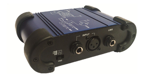 Caja Directa Activa Hügel Plug Xlr Simple Dib-300