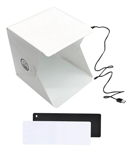 Mini Luz Led Portátil Plegable Para Fotografía Con Botón B