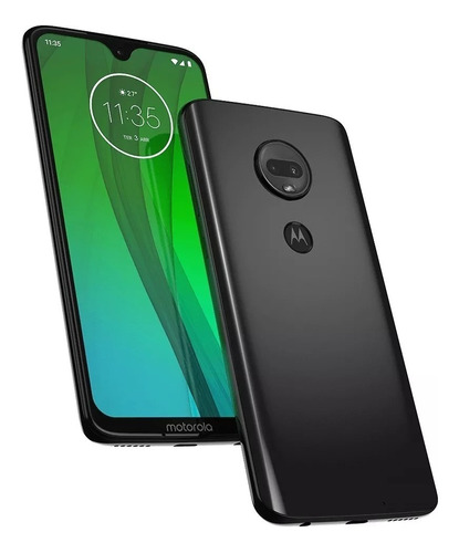 Motorola Moto G7 Ceramic Black 64gb 4gb Libre Bsa Comers