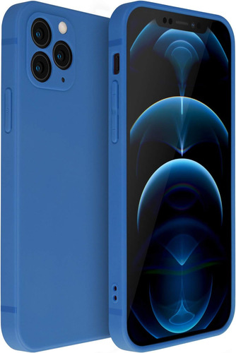 Funda Peafowl Para iPhone 12 Pro Max Royal Blue